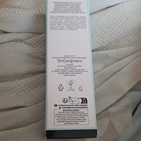 YSL NIB Pure Shots Clean Reboot Mousse 4.2 OZ - Picture 3 of 4